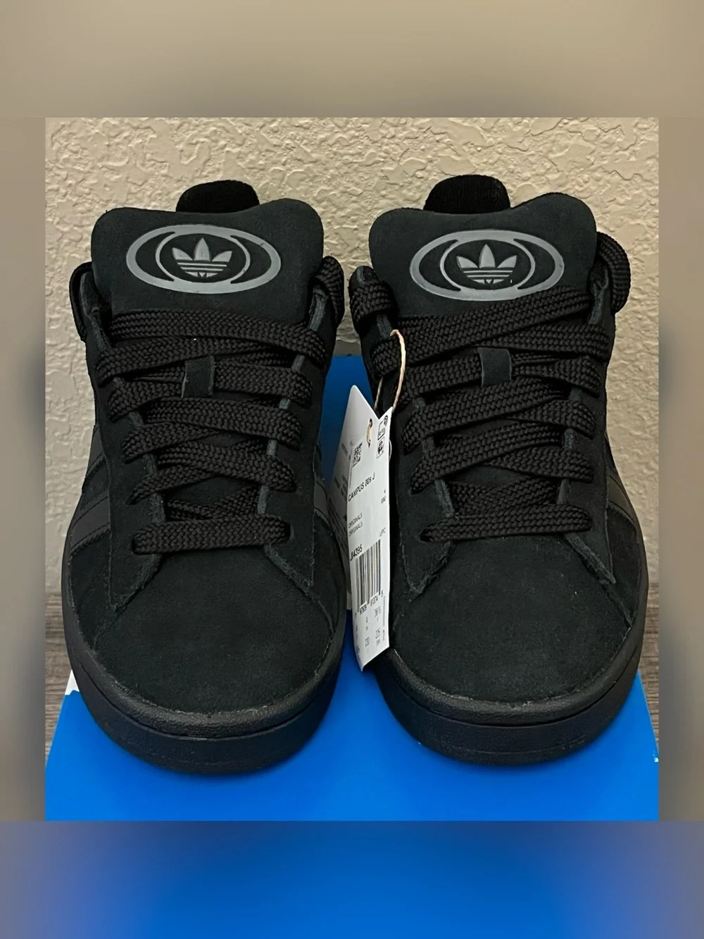 Adidas Campus 00s Black Suede Color Shoes    Kids Size-4.5